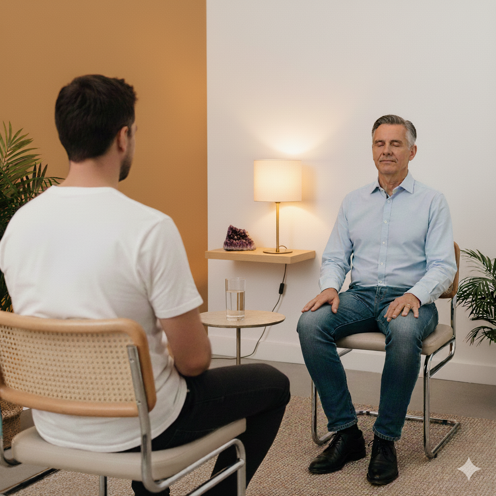 Seance d'hypnose therapeutique en cabinet